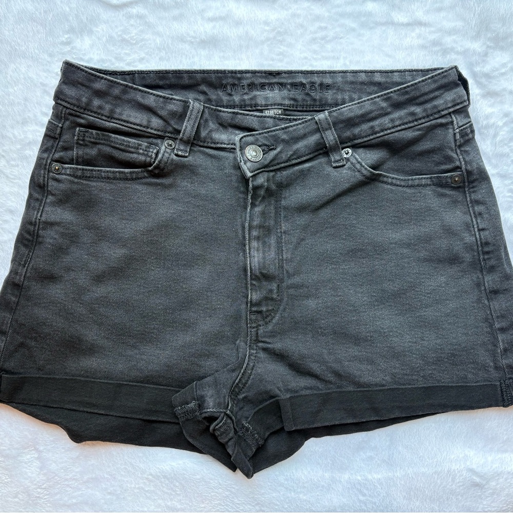 American Eagle Outfitters Charcoal Jean Shorts